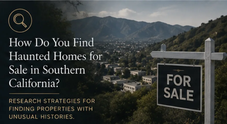 How Do You Find Haunted Homes for Sale in Southern California?