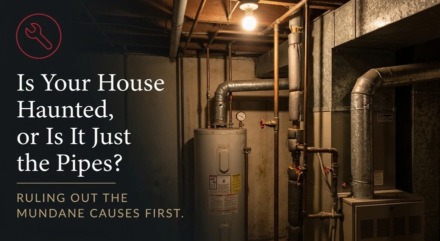 Is Your House Haunted, or Is It Just the Pipes?
